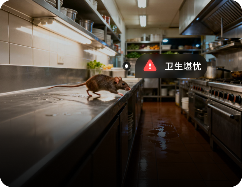 食品卫生实时监督成本高